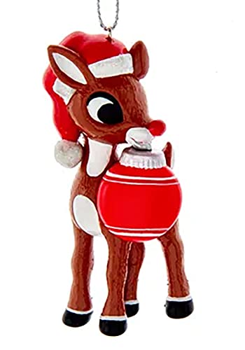 Adorno Rudolph The Red Nose Reindeer® para personalización