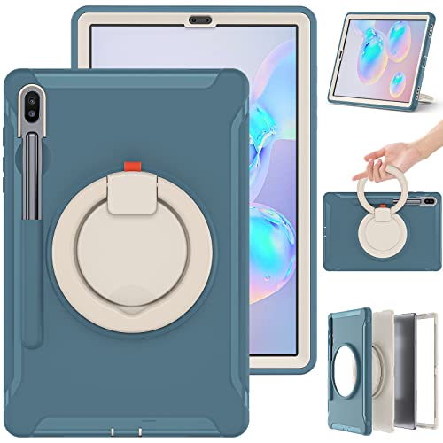 Coque Samsung Galaxy Tab S6 10.5 anti-chute avec porte-stylet pour éviter les bris d'écran