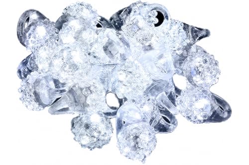 C&H Solutions Shining White Clear LED Flashing Jelly Bumpy Finger Rings (72 Ct) by C&H Solutions - Used condition - US$27.99