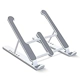 💖【Silikon rutschfest und kratzfest】Die Basis des Laptopständers und die Aufbewahrung position bestehen aus weichem Silikon,das rutschfest und kratzfest ist und den Computer vor Beschädigungen schützt,Stellen Sie das Produkt nach Erhalt des Produkts an einem belüfteten Ort auf