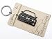 BlackStuff Llavero De Fibra De Carbono Cadena De Claves Compatible con M3...