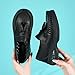 Women's Comfortable Nursing Shoes Anti Slip Leather Health Care Nurse Work Catering Service Shoes Fashionable Casual Walking Loafers, Black2,39