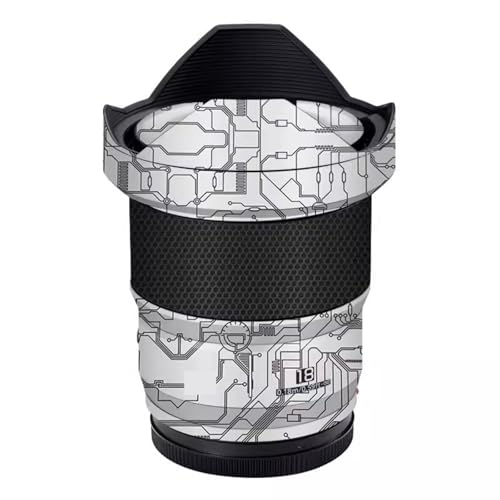 Autocollant Panasonic Lumix S 18mm pour prot&eacute;ger votre objectif en voyage