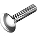Produktbild 100 Stück Flachrundschrauben DIN 603 - Edelstahl A2 M 8x 50 Vollgewinde