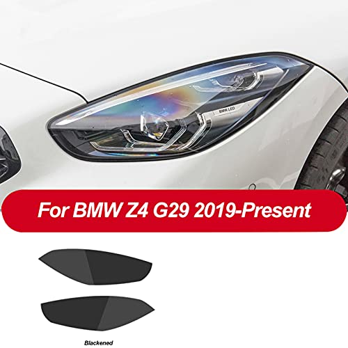 CGFZNUB Auto Koplamp Beschermfolie Koplamp Transparant Zwart TPU Sticker, voor BMW Z4 G29 M40i sDrive 2019-Present… - Image 3