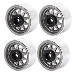 Wangcmcol – AXIAL SCX10 1/10 RC 10-Loch-Metallfelgen, dreieckige Nabe fü