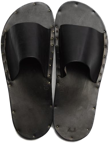 [ユッタニューマン] シモーネ ストラップサンダル レザーサンダル メンズ BLACK US8.0（26.0-26.5cm）