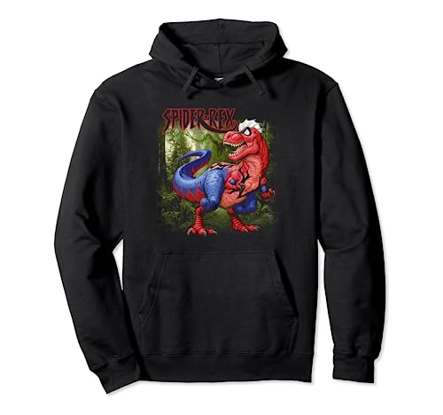 Spider-Rex Marvel pull à capuche cadeau anniversaire motif dinosaure