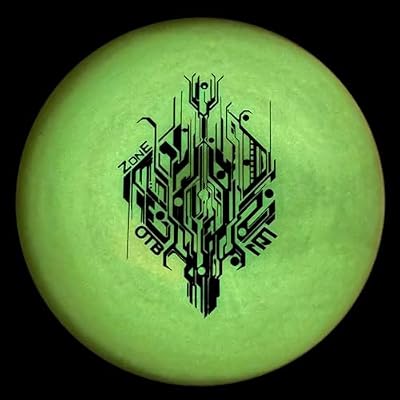 OTB Glo ESP Zone Approach Disc | Special Edition Glow Zone | Overstable Disc Golf Putter | Durable Glow in The Dark Disc | Perfect for Scramble & Approach Shots | Discraft Zone Disc