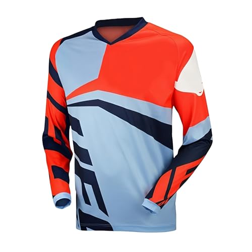 T-shirt de course de motocross et BMX pour les sorties en forêt et pistes