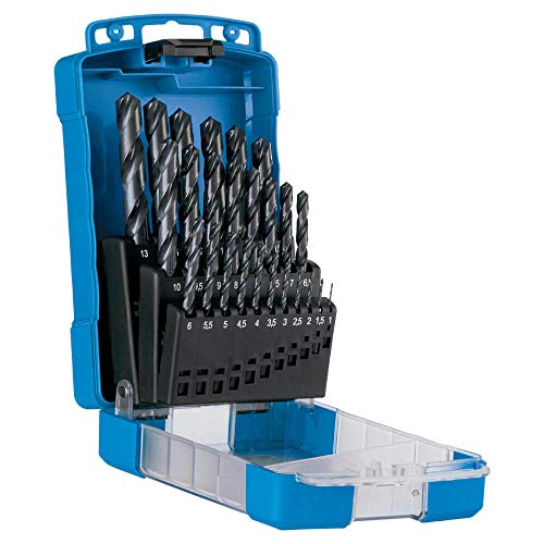 Sutton tools D102 HSS Blue Bullet Jobber Metric Drill Bit 25 Pieces Set
