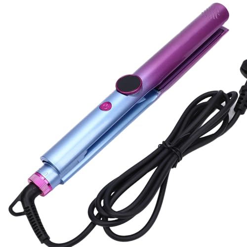 Plancha para el cabello y rizador TARSHYRY, herramienta profesional de peinado con pantalla LCD para rizar y alisar, tecnología infrarroja para protección capilar, ligera y portátil para viajes (enchufe estadounidense) miniatura 1