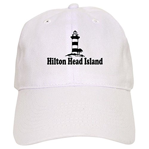 CafePress Hilton Head Lighthouse Adjustable Baseball Cap