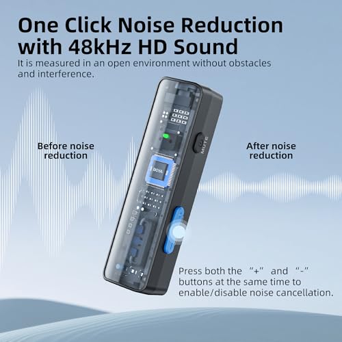 Miniatura 5 de Boya Boyalink Micrófono Lavalier Inalámbrico Para Vlogging, Micrófono De Solapa De Doble Canal De 2.4ghz Para Teléfonos Inteligentes, Cámara Dslr, Videocámara, Tabletas, Video De Youtube Livestress