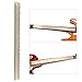 Guitar Straight Tool, Fingerboard Fretboard Measuring Tool 24.75 Notched Straight Luthiers for Guitars Neck Leveling Accessory