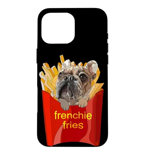 Frenchie Fries �ʔ����t�����`�u���h�b�O �q�� �}�} �������� �X�}�z�P�[�X iPhone 16 Pro Max �p