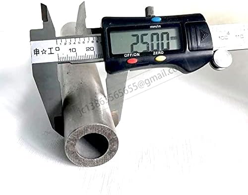 Steel Tube 25mm Stainless steel tube 24mm Steel Tubing 23mm Pipe 22mm Metal Tube 21mm Round Tube 20mm Steel Pipes 19mm water pipe (OD25mmID21mm, L20cm)