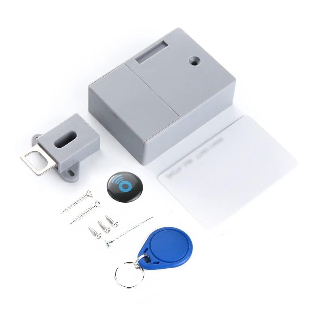 Excefore Cabinet Lock, DIY Smart Sensor Hidden Safety Digital Cabinet Lock,Electronic Drawer Locks