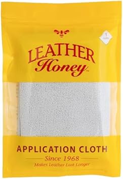 Leather Honey Conditioner and Cleaner Bundle with 32oz Conditioner, 16oz Spray Cleaner with UV Protectant, and Application Cloth