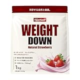 OgarMade ウェイトダウン プロテイン 1kg ソイプロテイン (ナチュラルストロベリー)