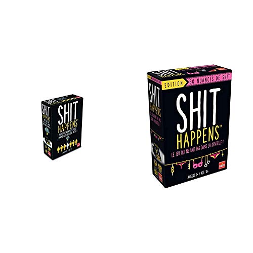 Goliath - Shit Happens - Jeu d'ambiance - 76524.006 & Ship Happens 50 Nuances de Shit - Jeu d'ambiance - 376545.006