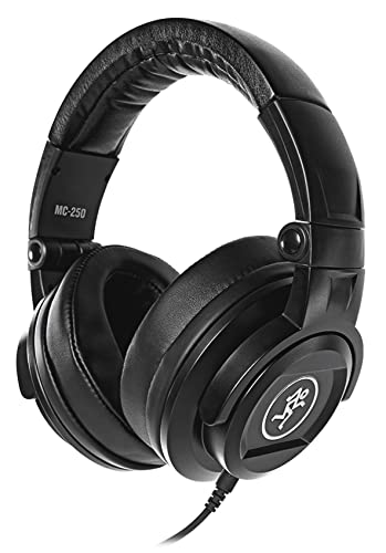 Image of Mackie MC Series Professional Foldable Monitoring Closed-Back Headphones (MC-250)