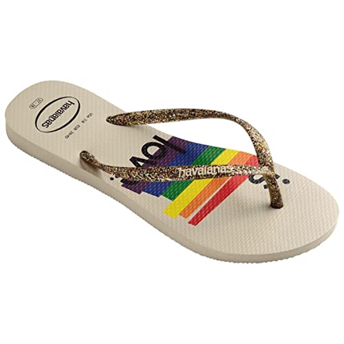 SANDALIAS HAVAIANAS SLIM PRIDE II n° 39/40 BEGE PALHA