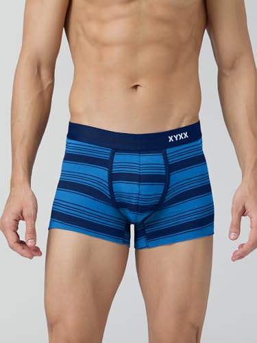Image of XYXX Men's Super Combed Cotton Regular Fit Trunks with No Marks Waistband