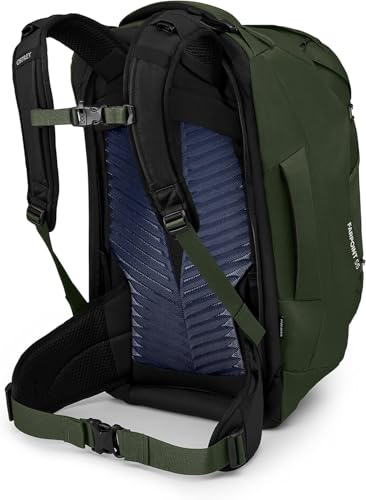 Osprey Farpoint 55L Men's Travel Backpack, Gopher Green - Image 7
