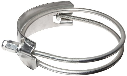 Dixon SCCW300 Plated Steel Counter Clockwise Wound Left Hand Spiral Clamp, 3" Hose ID, 3" to 3-1/2" Hose OD Range