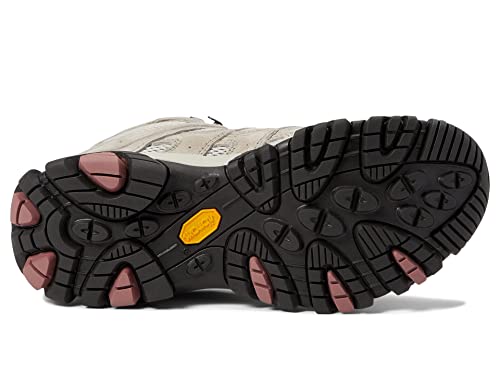 Merrell Merrell Women's Moab 3 Mid Waterproof Hiking Boot, ALUMINUM, 9 Medium