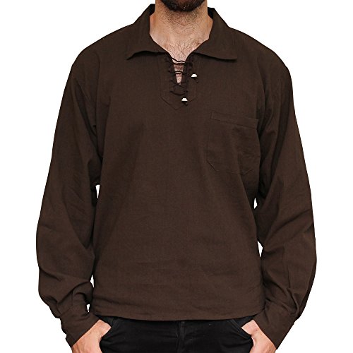 Chemise coton cordon Tumia LAC manches longues un textile frais et ultra léger pour l'été