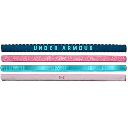 Under Armour Girl's Mini Novelty - 4 Pack, Teal Vibe//Breathtaking Blue, One Size