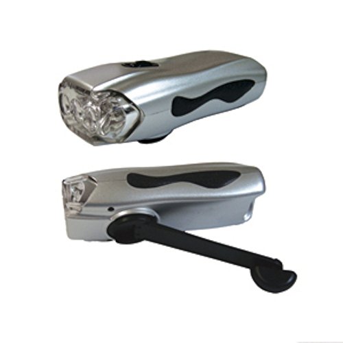 Lampe torche dynamo secours 12-0492 éclairage manivelle sans pile