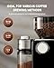 SHARDOR Electric Burr Coffee Grinder 2.0, Adjustable Burr Mill with 16 Precise Grind Setting for 2-14 Cup, Black