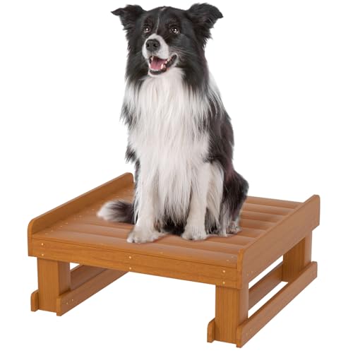 SuniBoxi Wooden Dog Training Platform and Agility System, Durable Pet Training System for Place...