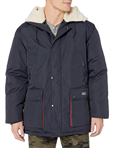 Obey Men's Moore Jacket, Navy, XX-Large