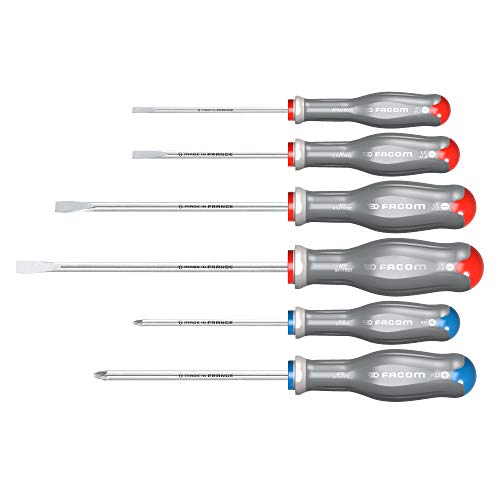 Facom ATPST.J6 PROTWIST® Stainless Steel Screwdriver for Phillips Screws and Slotted Screws