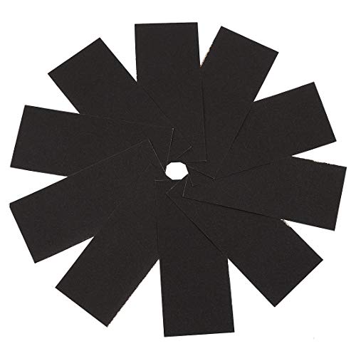 uxcell 10 Pcs Sandpaper 150 Grit Wet Dry Sanding Paper for Wood Furnitures Poblishing Automotive Sanding