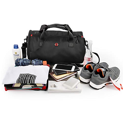 Mala de Mão Linear Esportiva Academia Gym Crossgear Preta