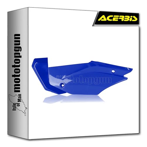 Plastiques latÃ©raux Acerbis bleu pour Honda CRF 110F de 2019 Ã  2022 mototopgun