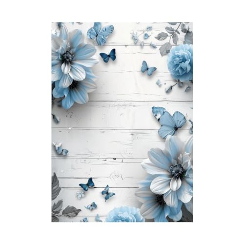Tableaux décoratifs muraux papillon grand format 80x120cm impression moderne