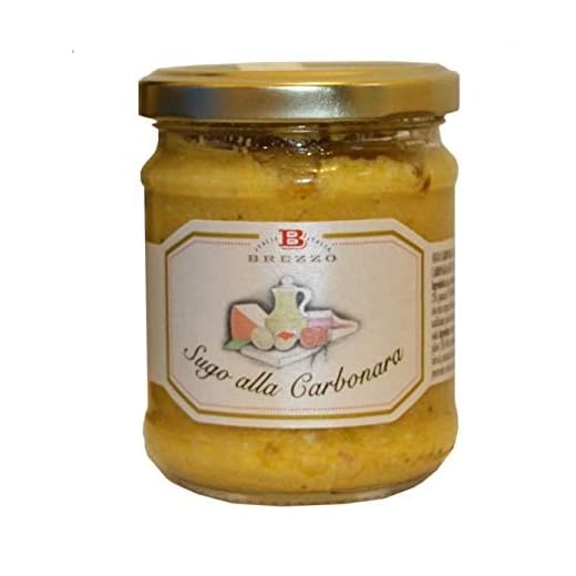 Brezzo - Sugo artigianale alla carbonara 180gr