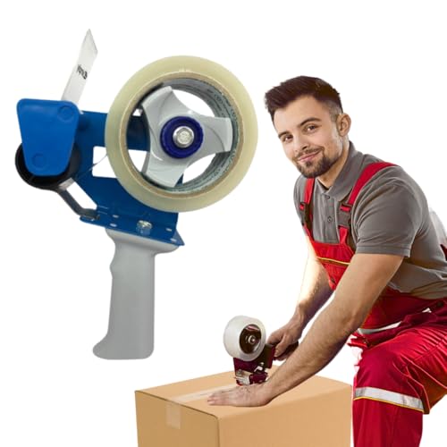 Aplicador Suporte Fita Adesiva Manual Larga 50mm p/Empacotar Caixas Mudanca