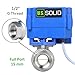 U.S. Solid Motorized Ball Valve- 1/2