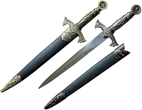 DevilFish 16" Medieval Knights Templar Crusader Style Dagger