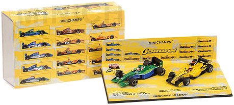 Minichamps DP 1/43 ジョーダン2台セット1991-2005 (ガショー/モンテイ 完成品 Amazon | Minichamps DP 1/43 ジョーダン2台セット1991-2005 (ガショー