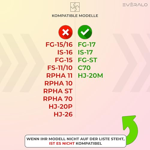 Everalo Kompatibel mit Hjc is 17 Visier - Fg17 - FgSt - C70 - C70n - HJ 20M - Helm Visier hjc is 17 Pinlock Ready - Anti-Kratzer (Schwarz 80%)