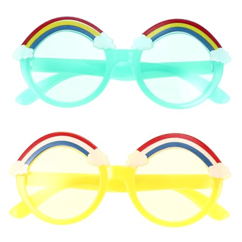 2pairs Fashionable Boys and Girls Sunglasses Years Safe Boy Girl Glasses