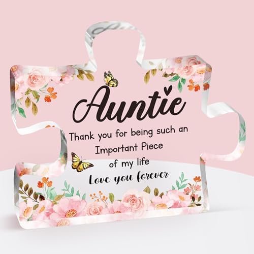 gftygftry Brother Gifts - Puzzle Shaped Acrylic Plaque, Big Brother Gifts | Brother in Law Birthday Gift, Brother Birthday Gifts for Him, Birthday Gifts for Brother, Brother Gifts from Sister